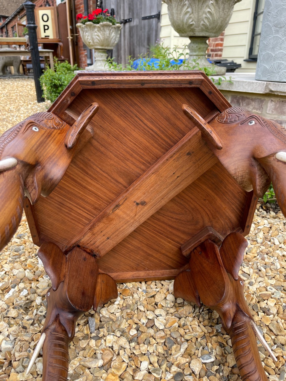 Indian elephant table  View VI