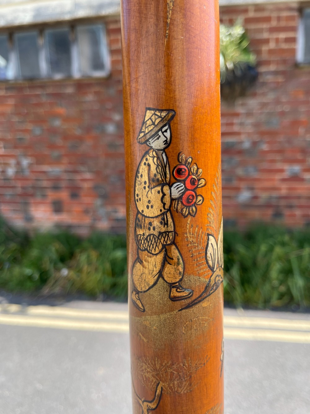 Chinoiserie standard lamp  View III