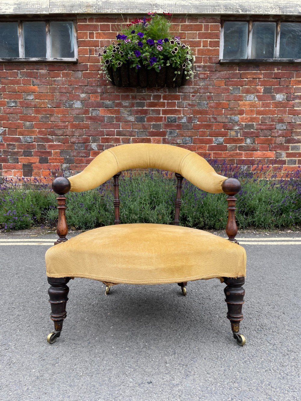 Early Victorian Rosewood armchair 