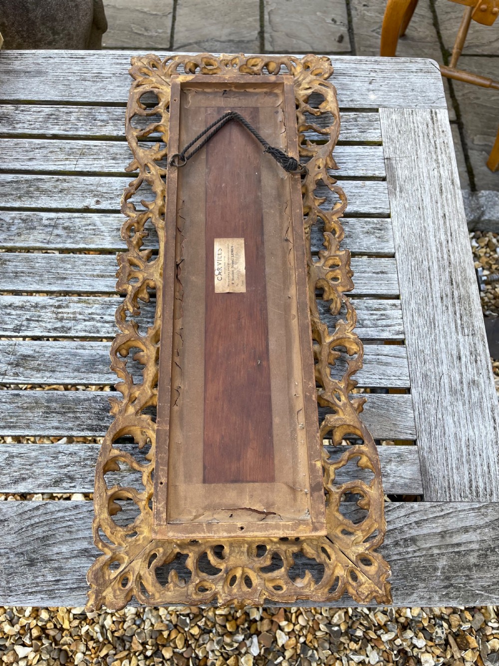Florentine giltwood mirror  View IV