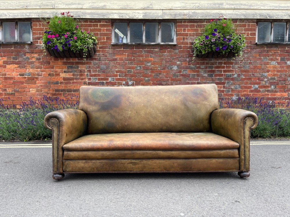 English leather sofa 