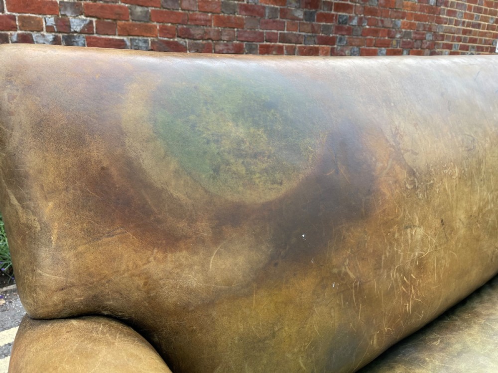 English leather sofa  View V