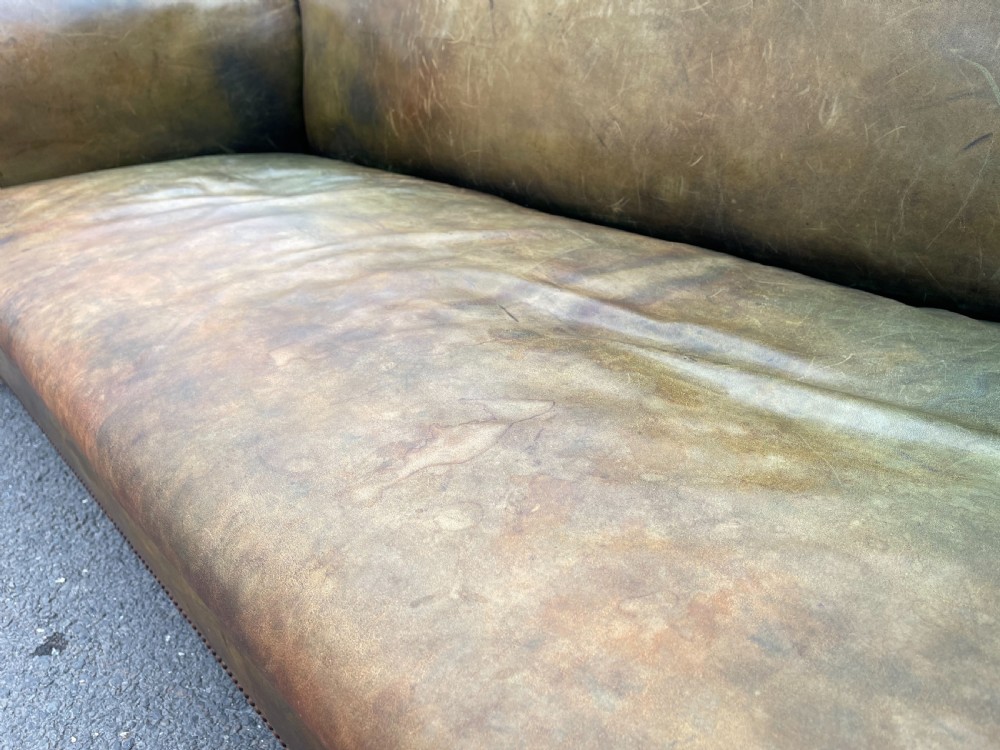 English leather sofa  View VII