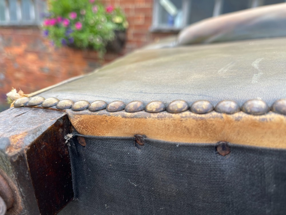 English leather sofa  View VIII