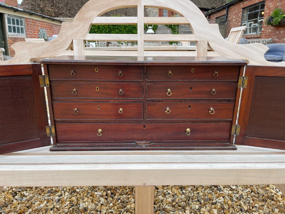 Georgian Mahogany table cabinet. 