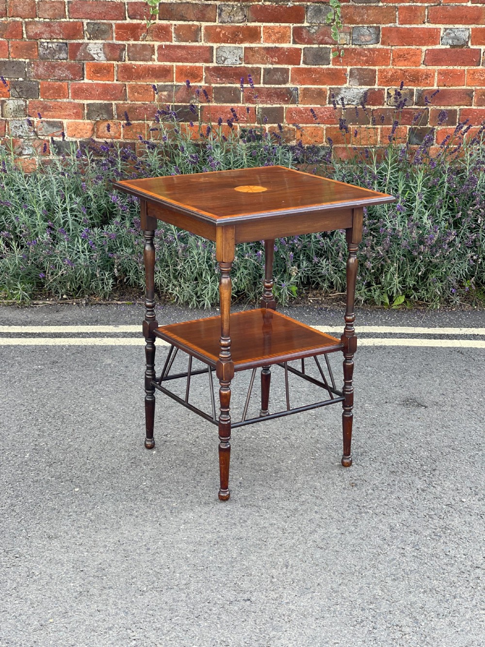 Godwin influenced mahogany table 
