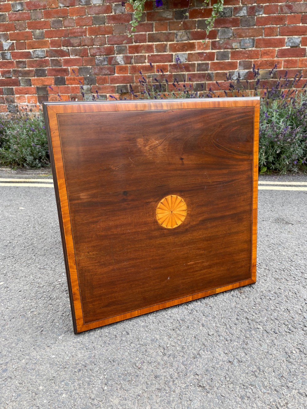 Godwin influenced mahogany table  View III