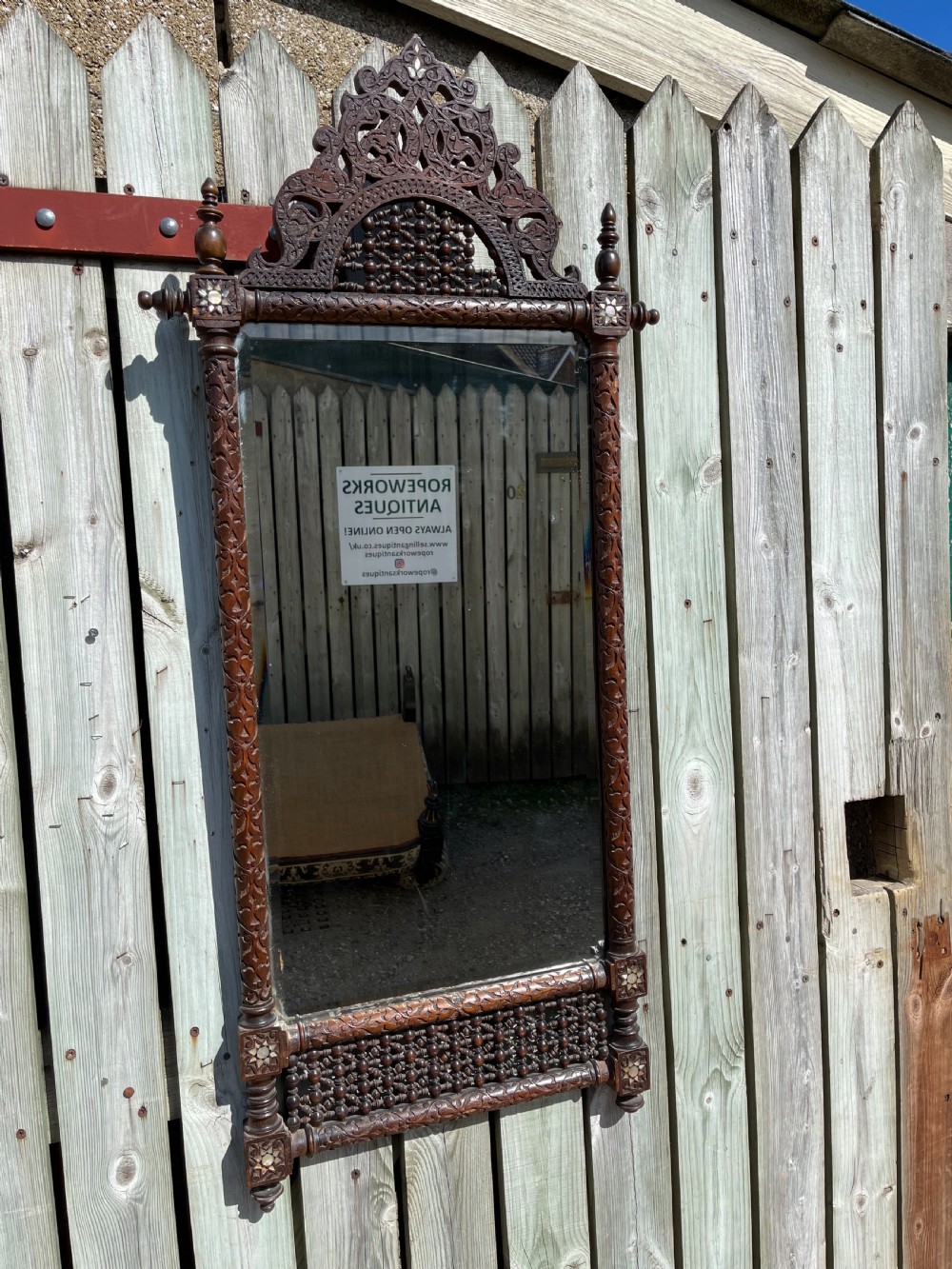 Nineteenth century Syrian mirror 