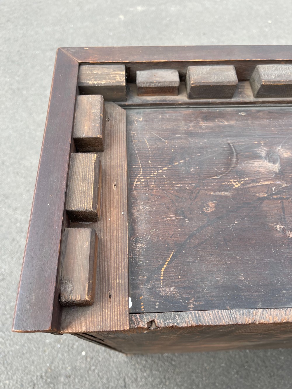 Georgian Mahogany cupboard  View II