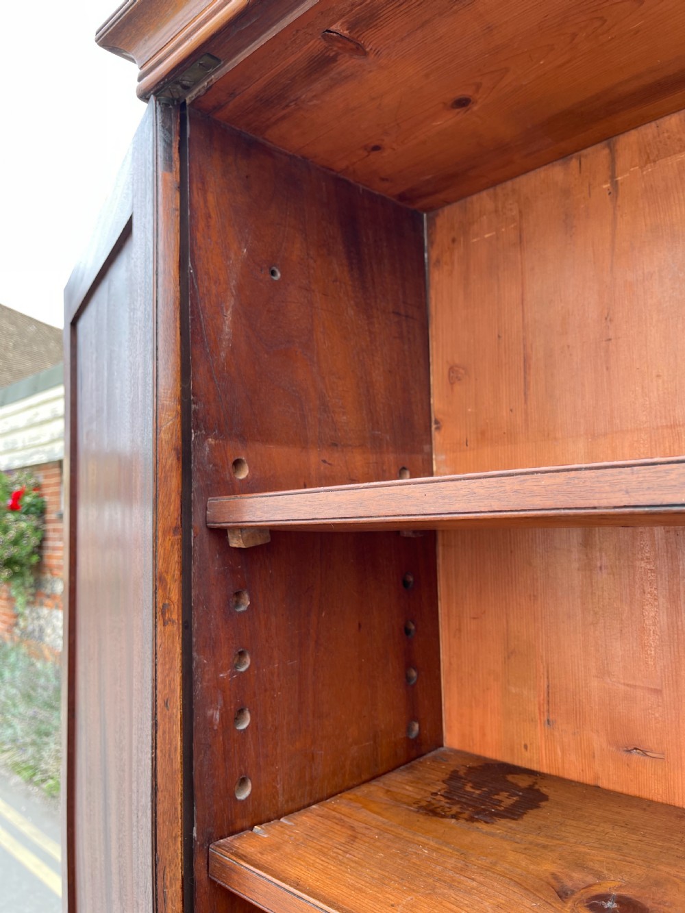 Georgian Mahogany cupboard  View VIII