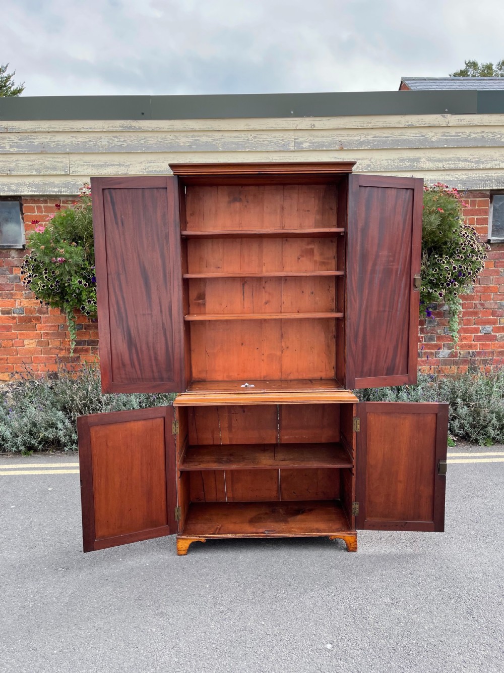 Georgian Mahogany cupboard  View IX