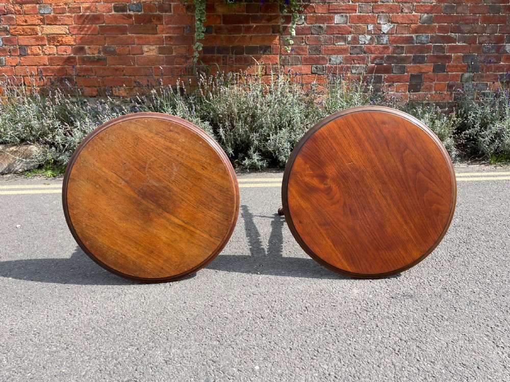 Pair of aesthetically influenced tables  View III