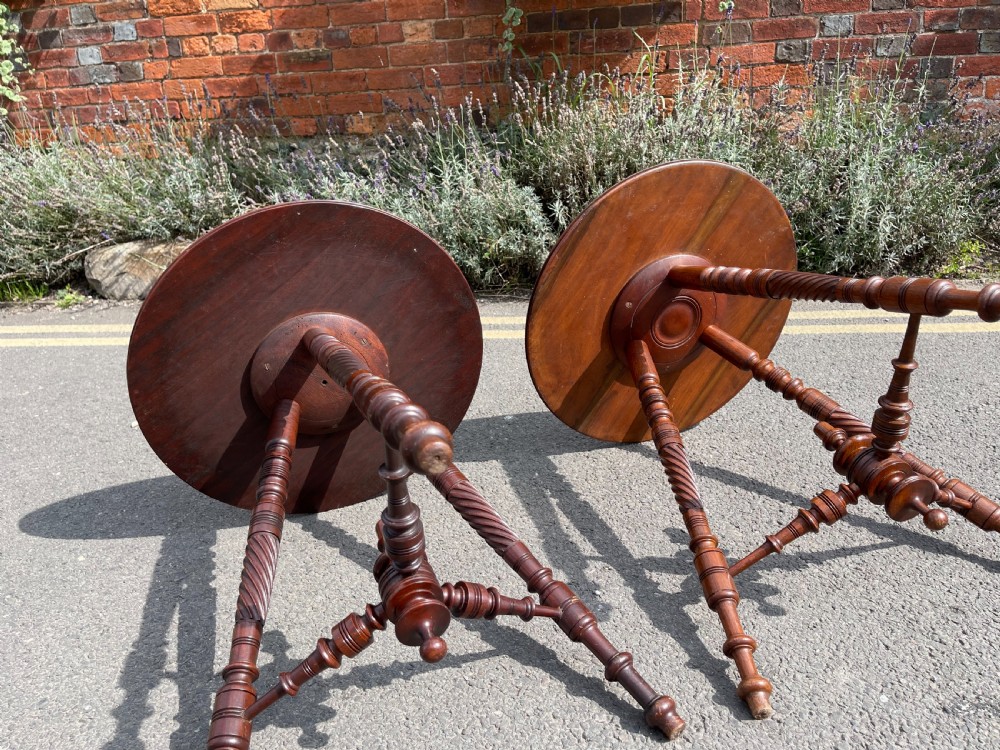 Pair of aesthetically influenced tables  View V