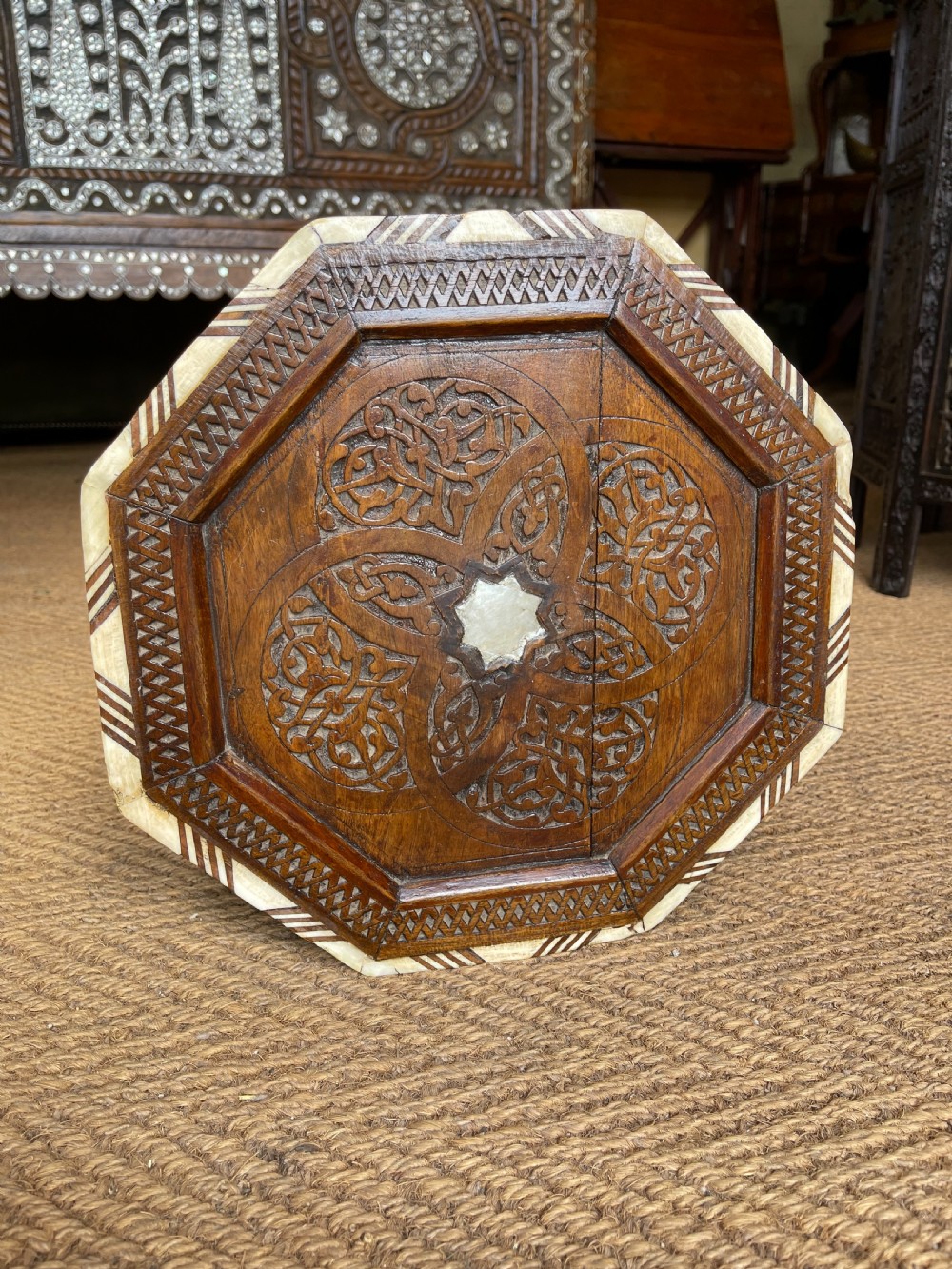 Syrian inlaid table  View III