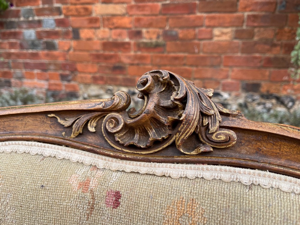 Pair of French Walnut armchairs  View VII