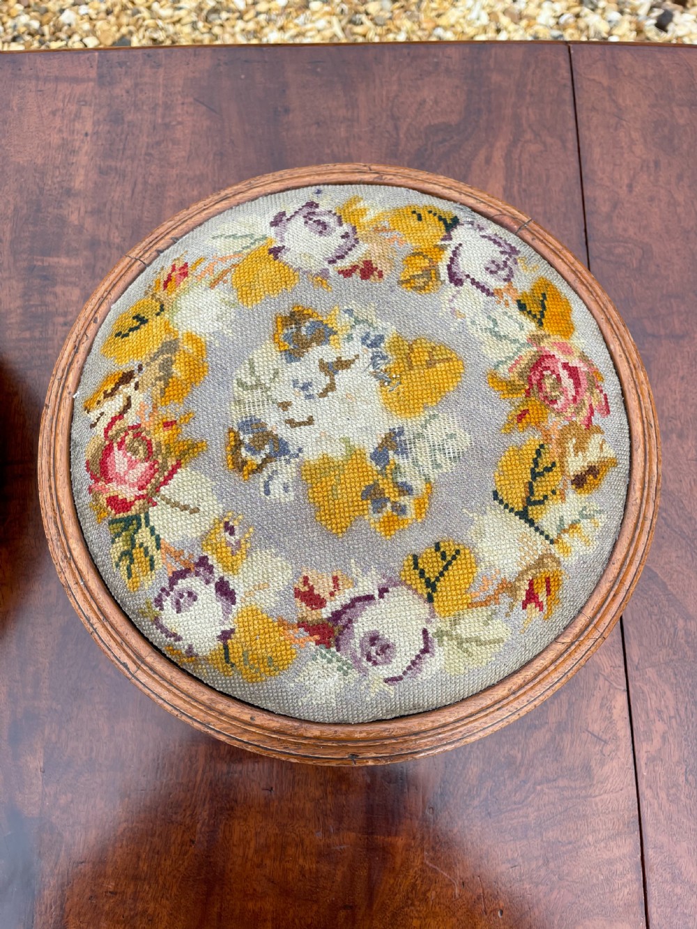 Pair of Victorian stools  View III
