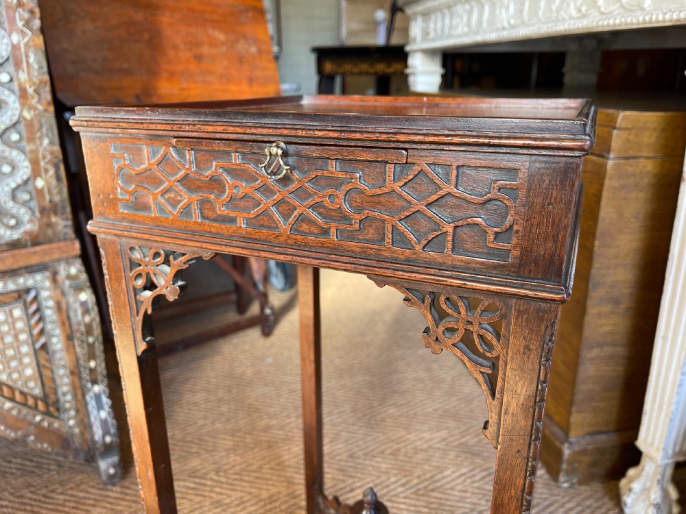 Late Victorian Mahogany urn stand  View V