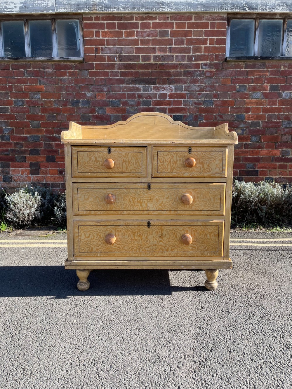 Original paint Victorian chest