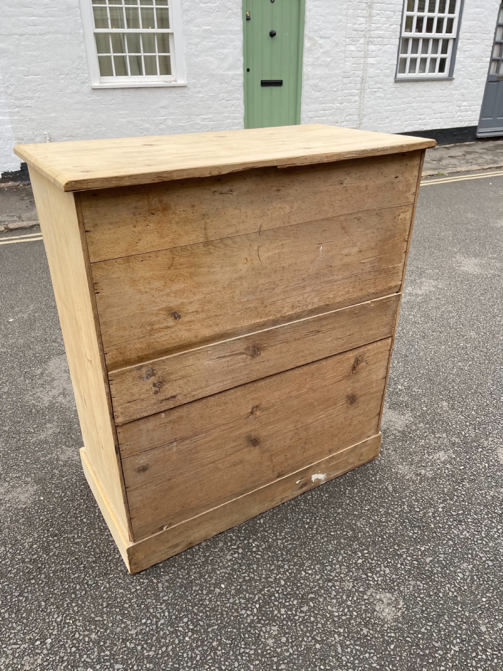 Victorian pine chest View V