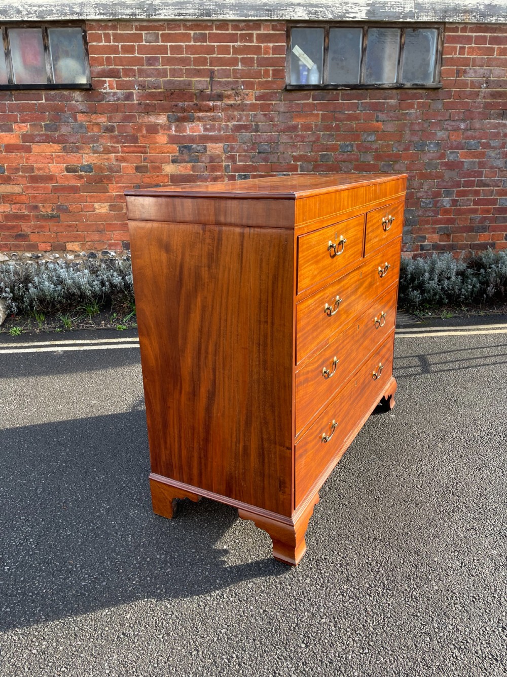 Georgian Mahogany chest View VIII
