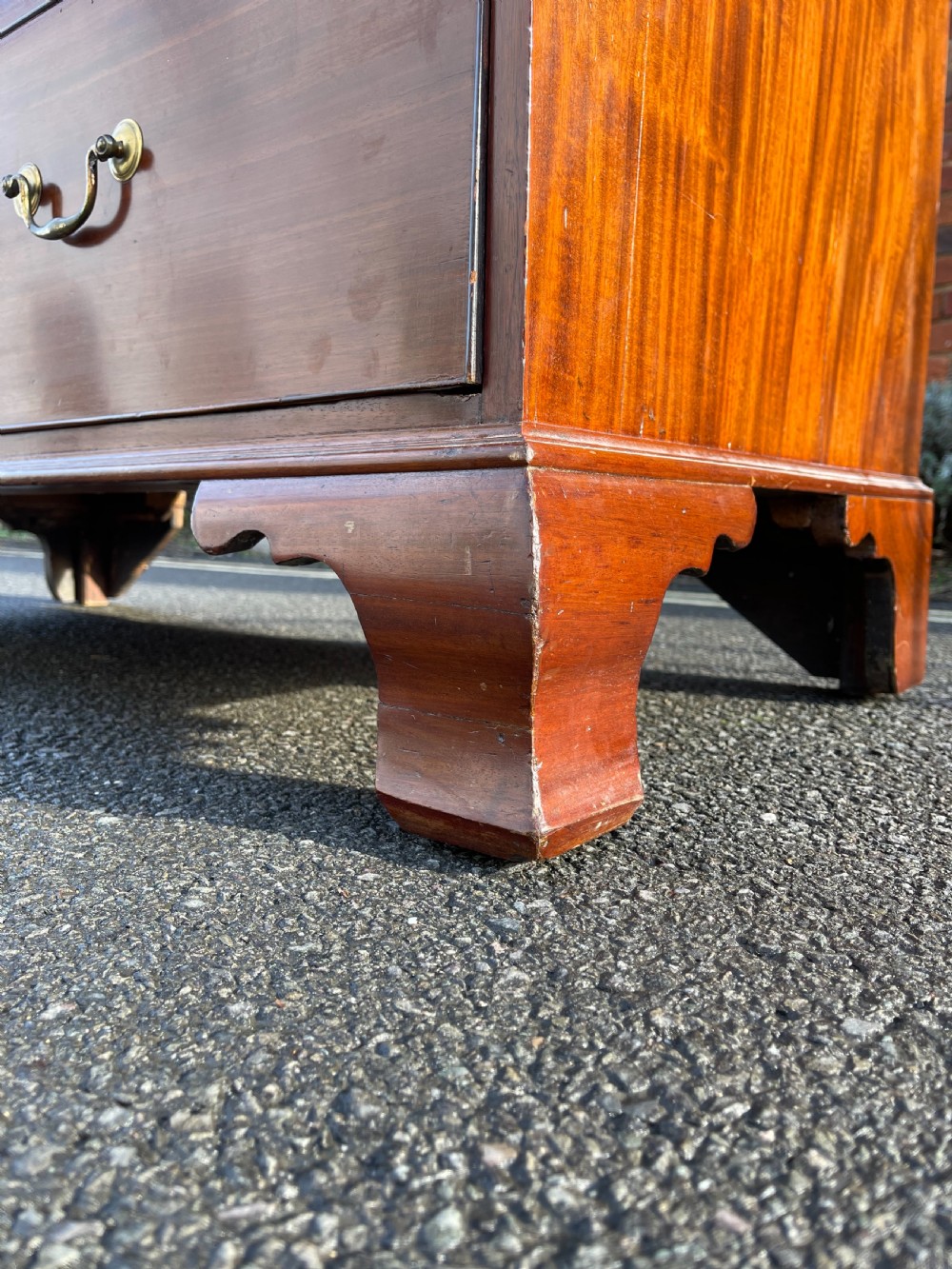 Georgian Mahogany chest View IX