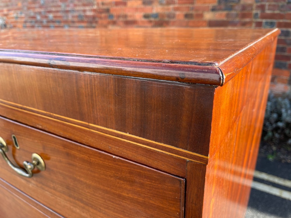 Georgian Mahogany chest View XI