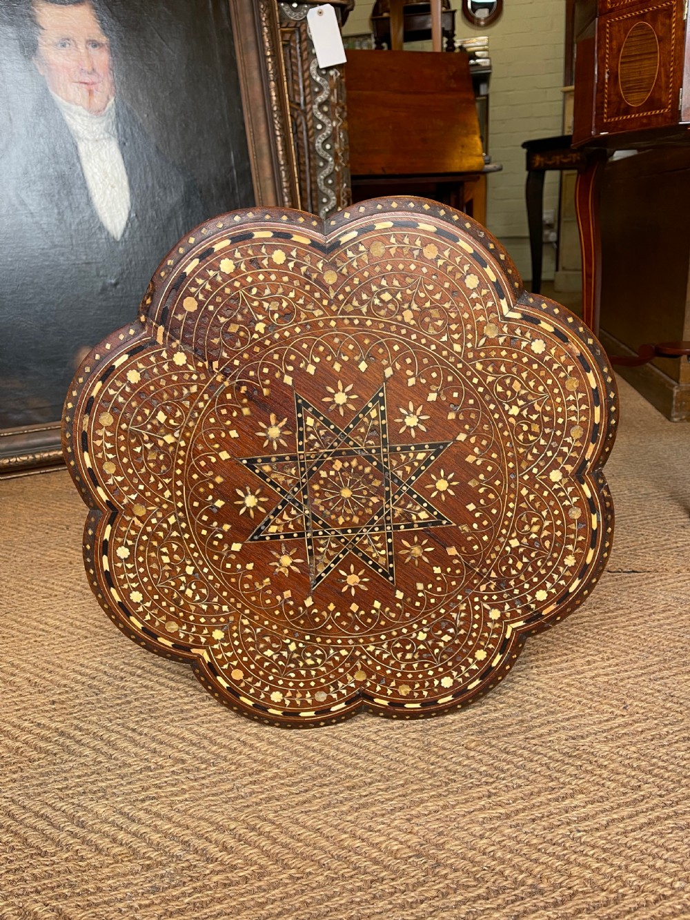 Antique Hoshiarpur table  View VI