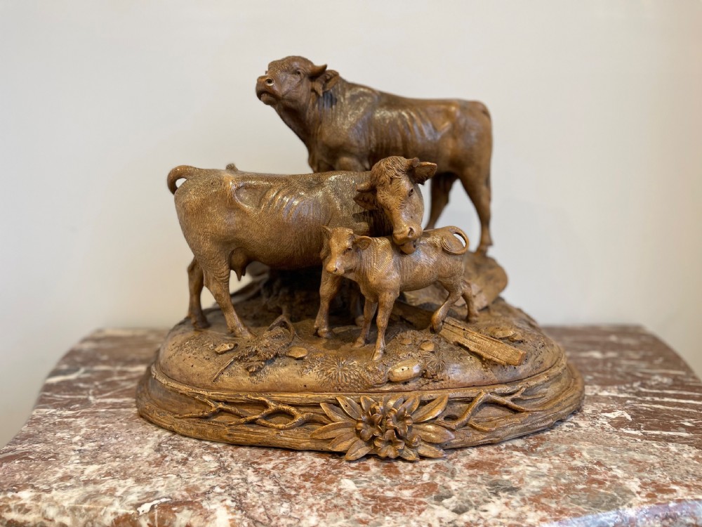 Nineteenth century Black Forest carving 