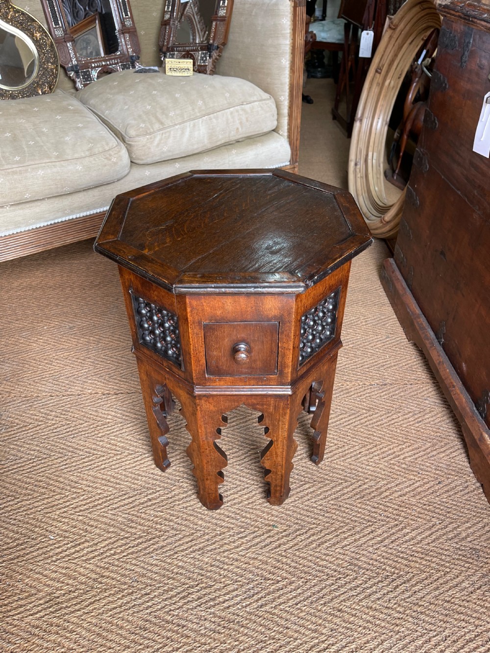 Nineteenth century moorish table  View II