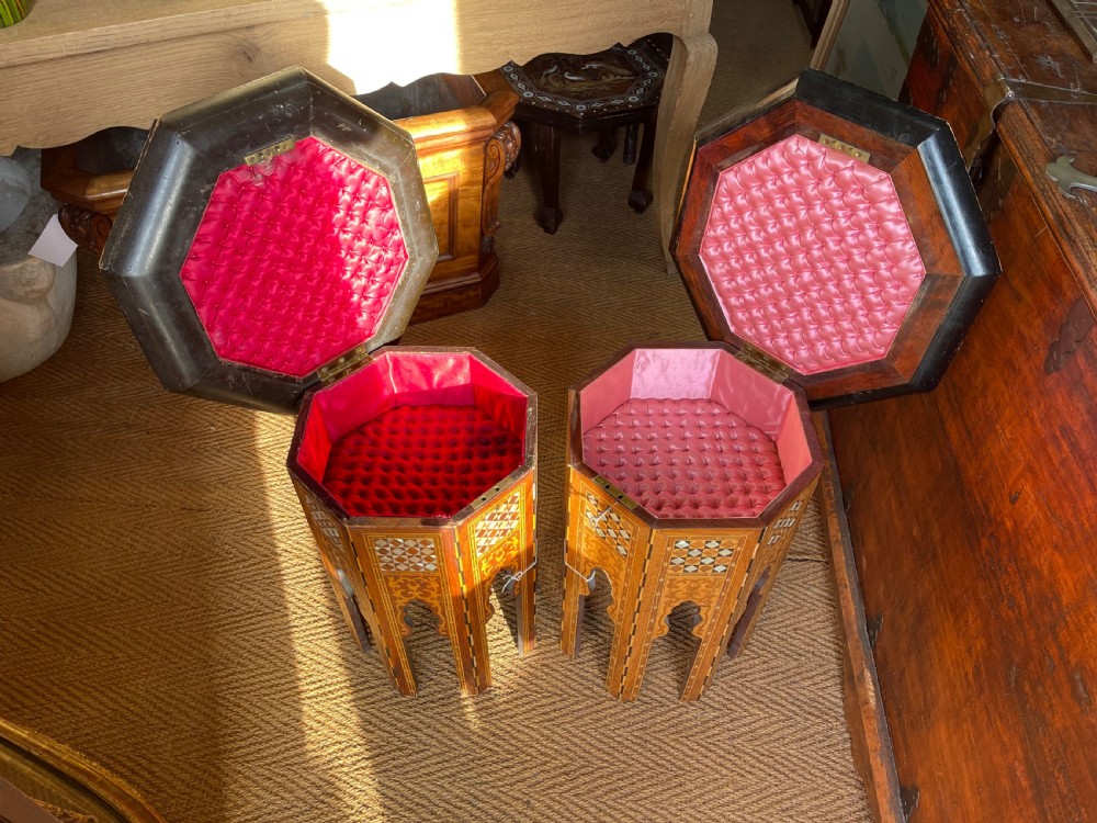 Pair of Liberty work tables  View III