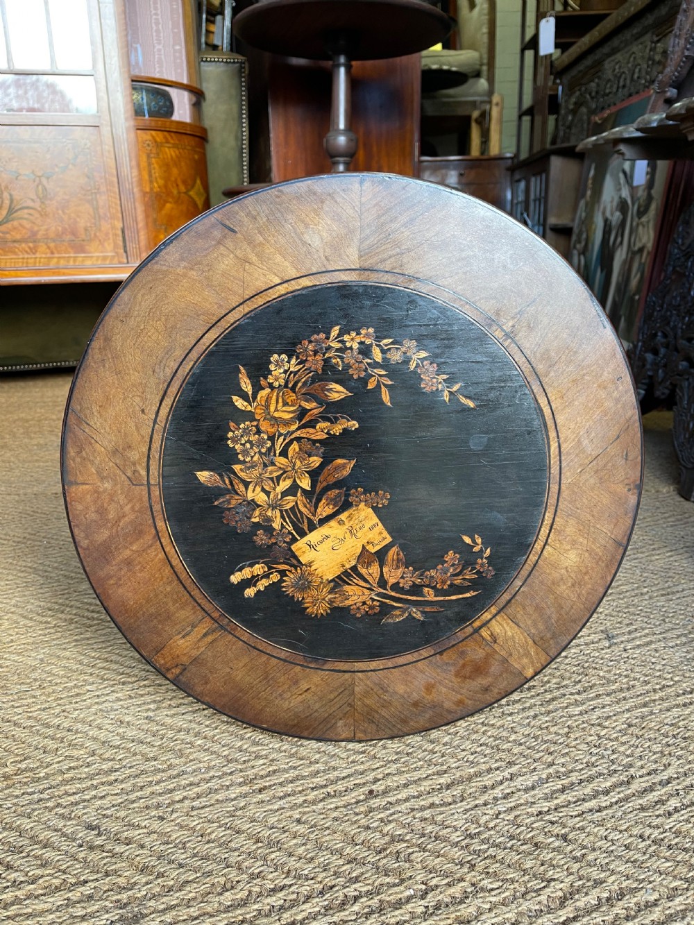 Olivewood table View II
