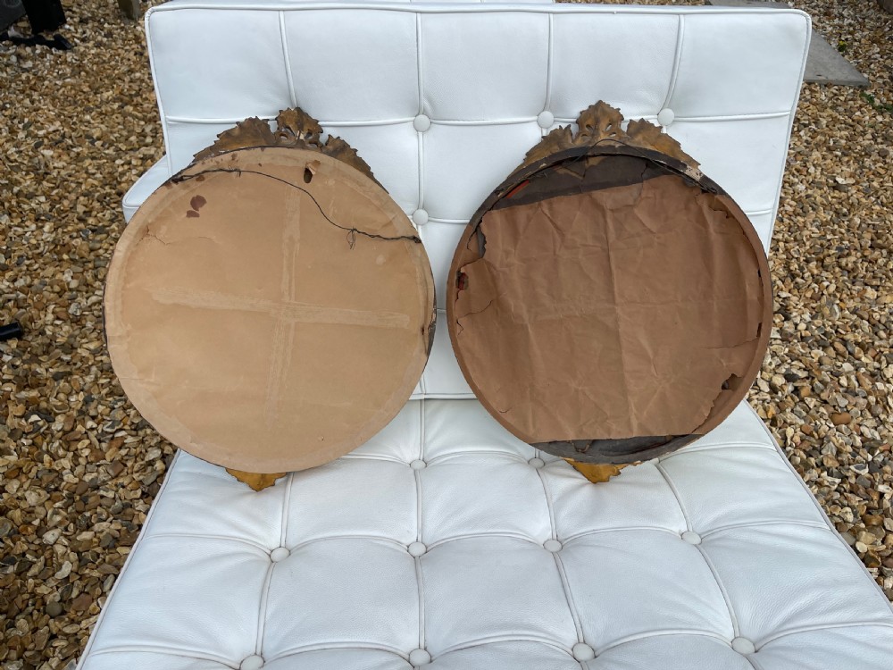 Pair of gilt mirrors  View V