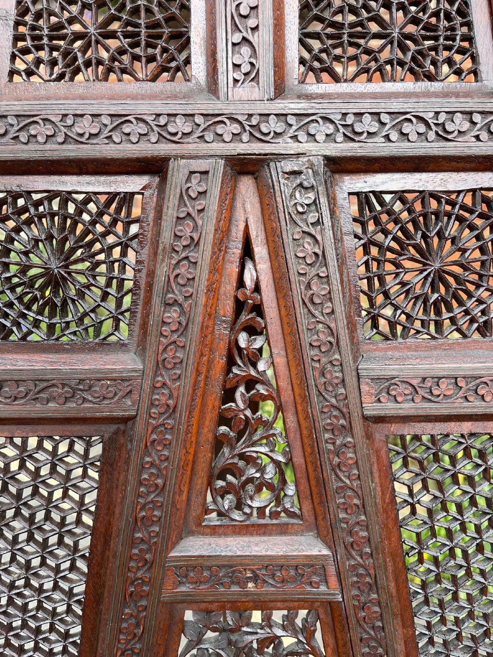 Nineteenth century North Indian easel  View III