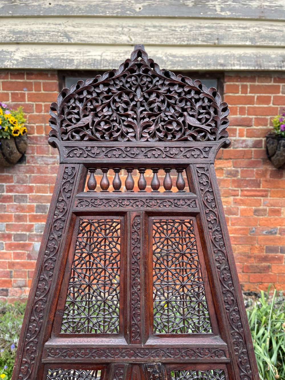 Nineteenth century North Indian easel  View V