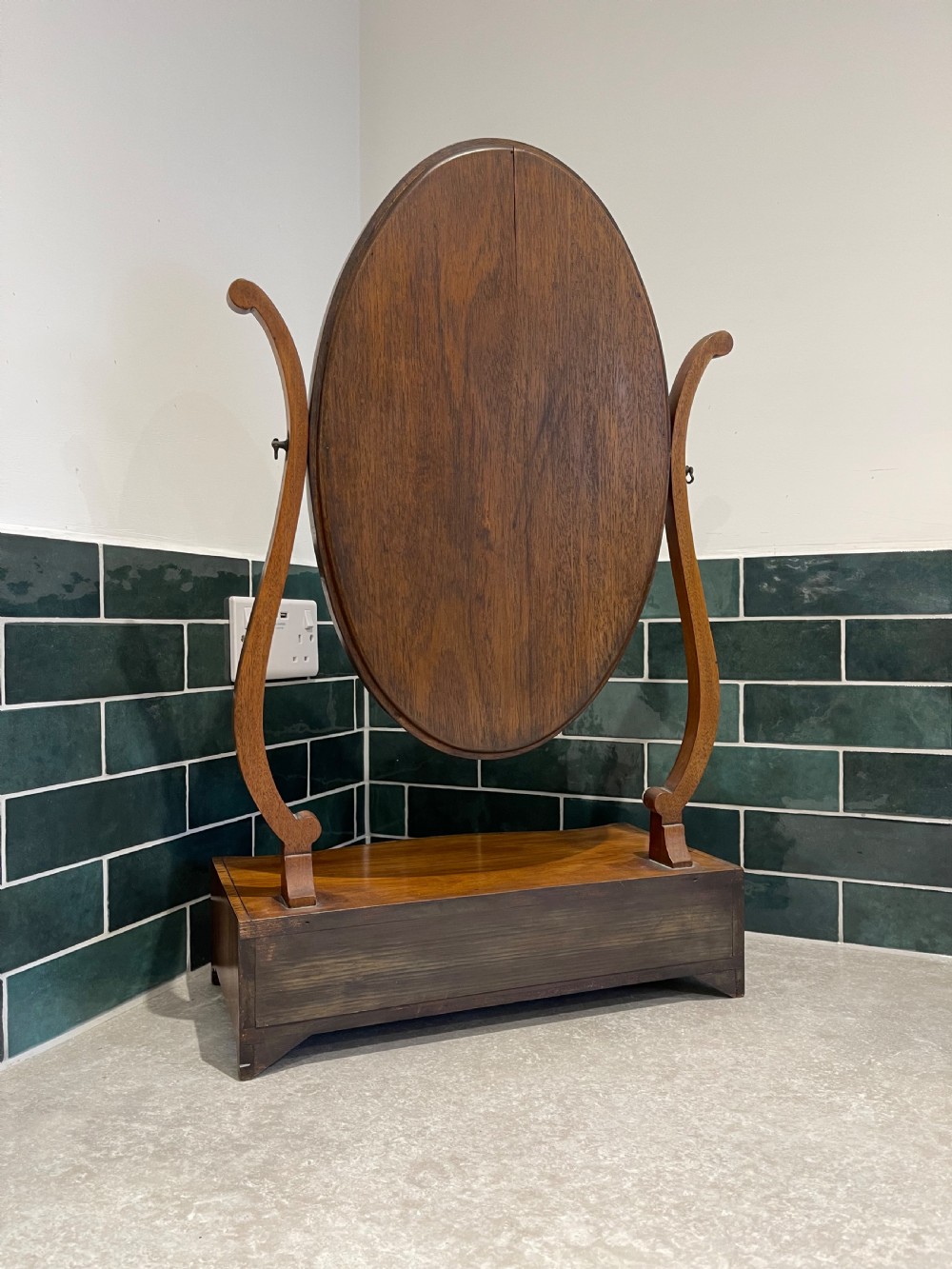Nineteenth century dressing mirror.  View IV