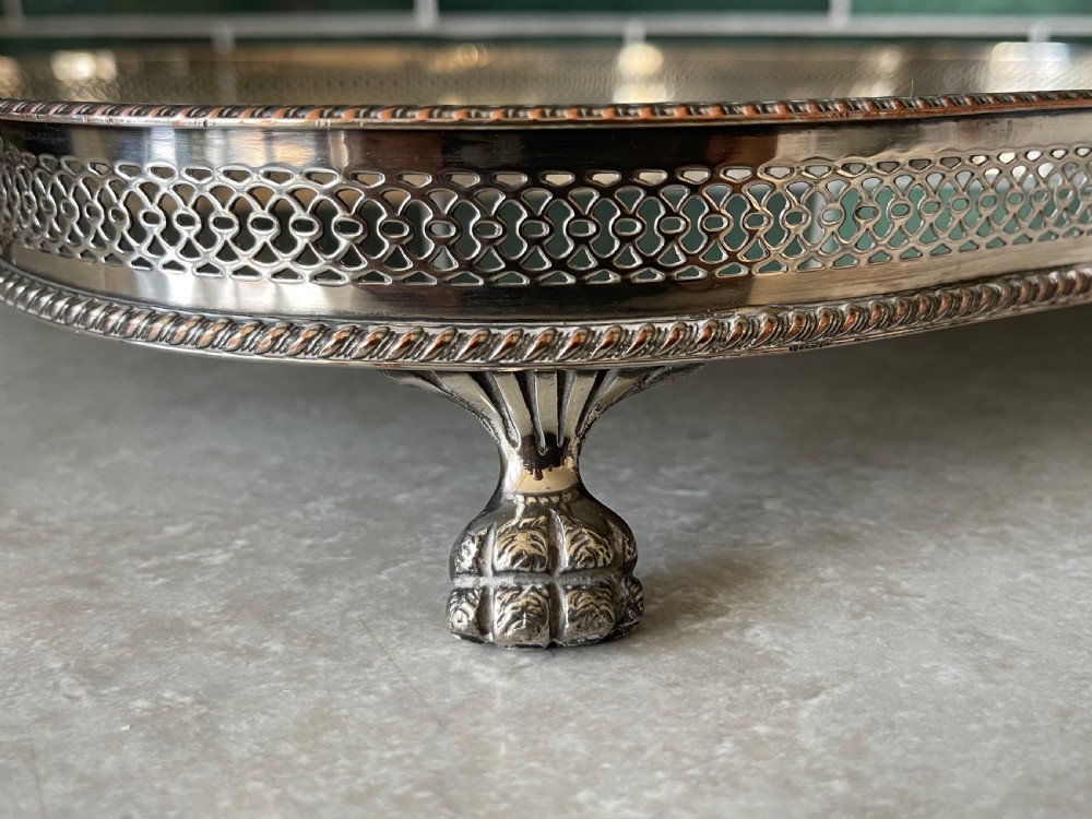 Silver plated tray View II