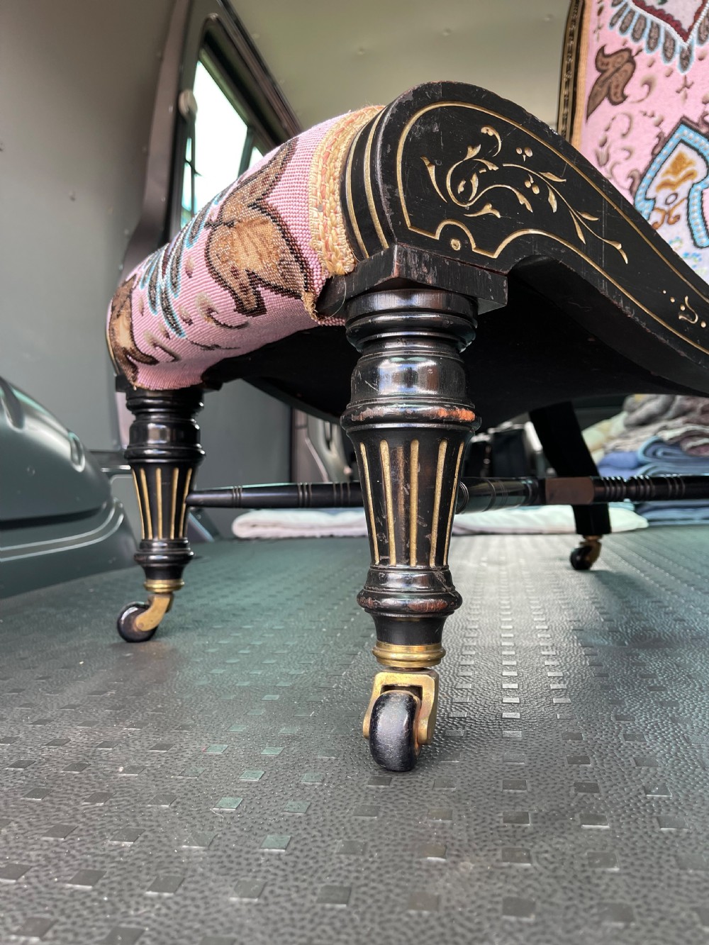 Aesthetic movement slipper chair  View II