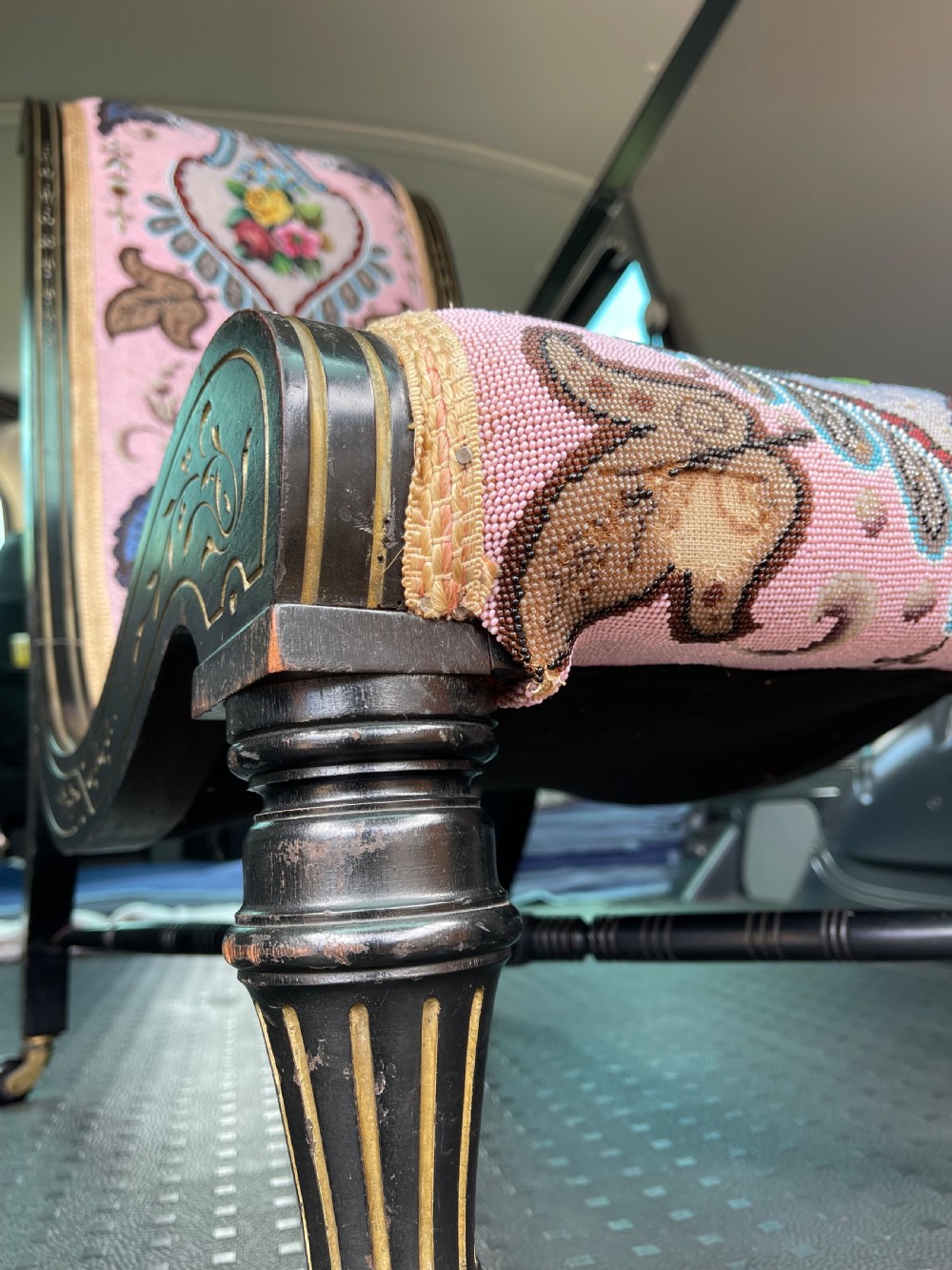 Aesthetic movement slipper chair  View III