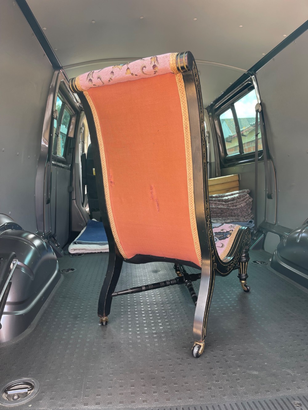 Aesthetic movement slipper chair  View IV