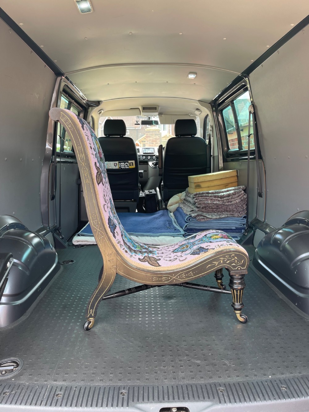 Aesthetic movement slipper chair  View VI
