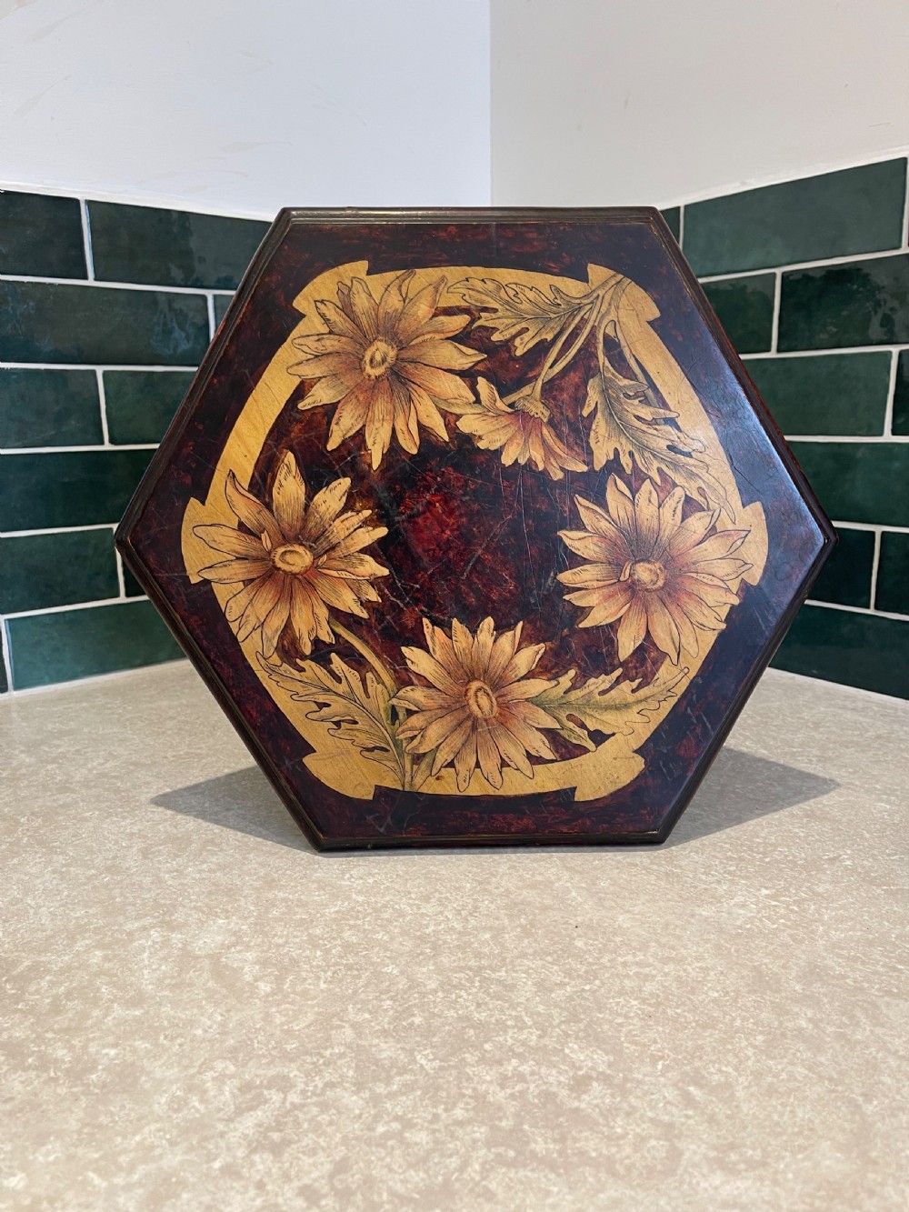 Moorish penwork table  View III