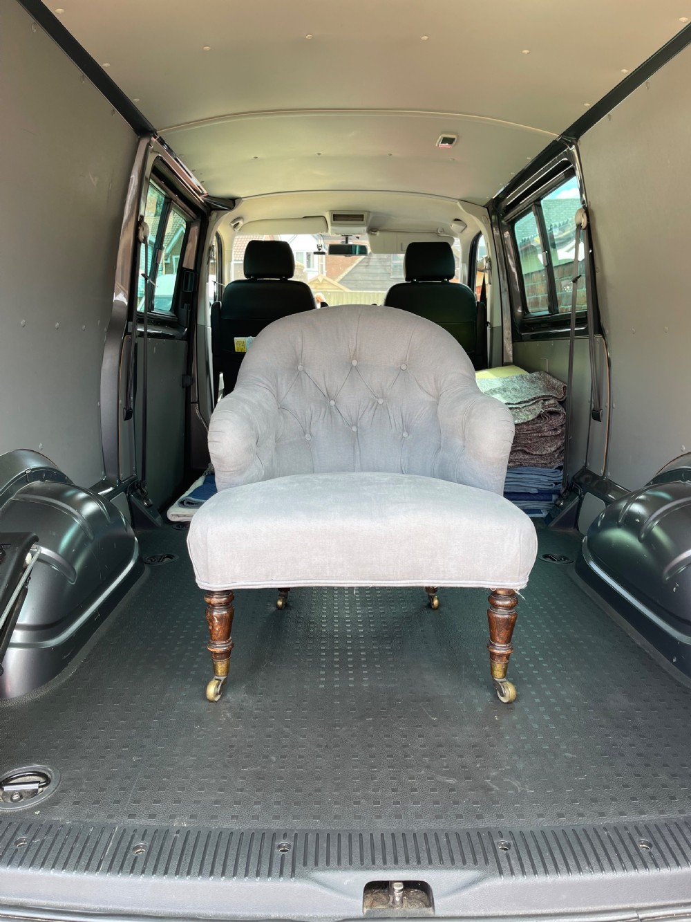 Early Victorian armchair  View IV