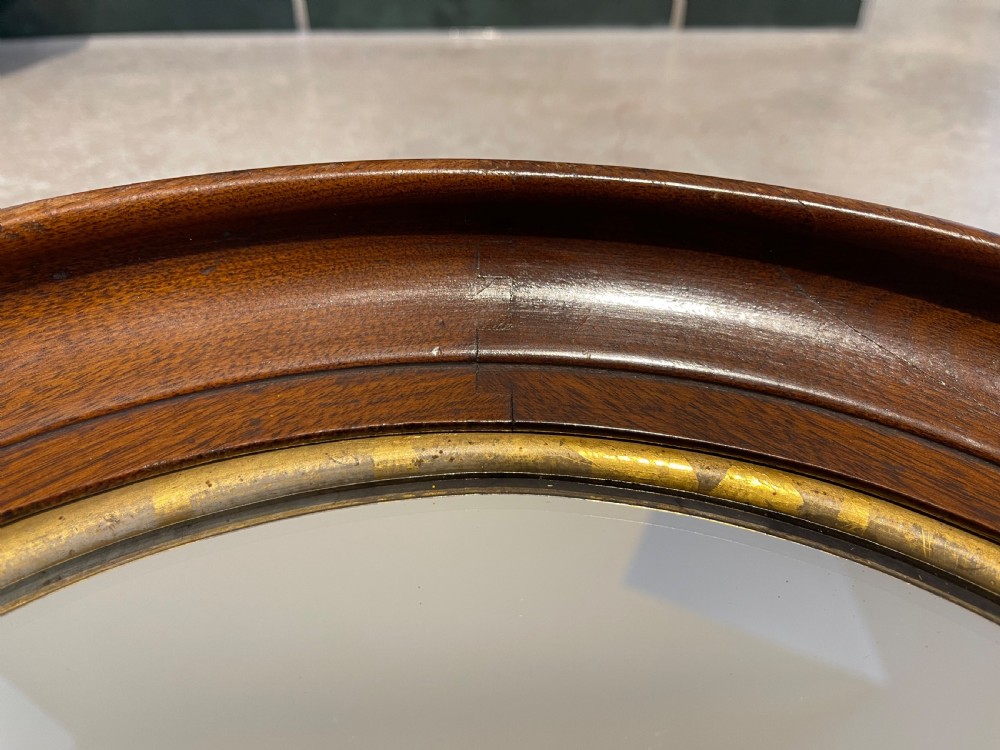 Pair of Nineteenth Century Walnut mirrors  View IV