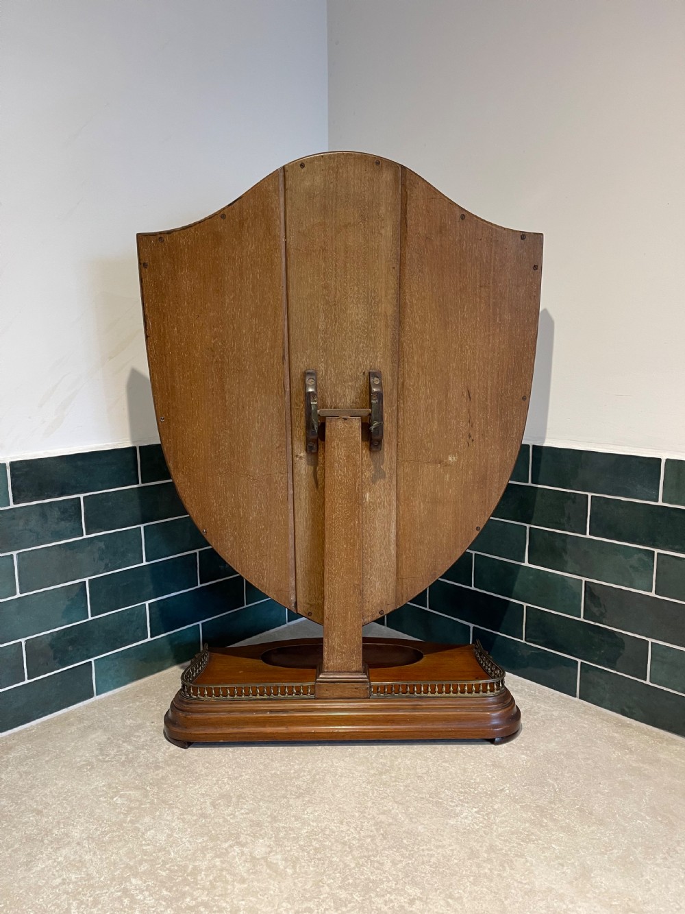 Large late Victorian dressing mirror  View II