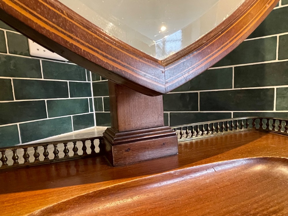 Large late Victorian dressing mirror  View IV