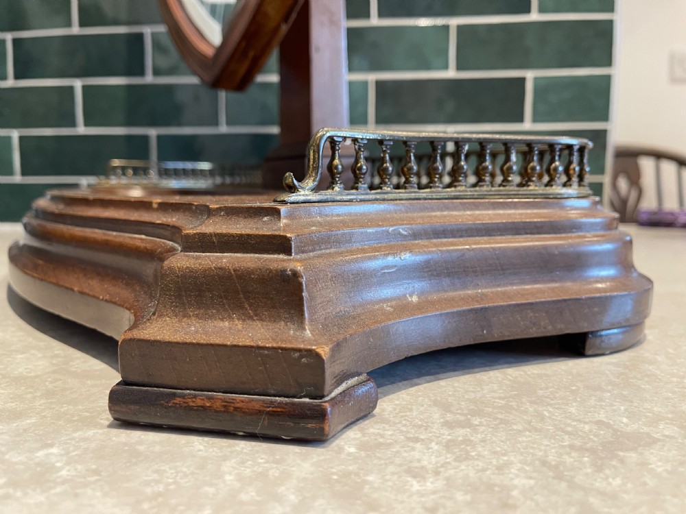Large late Victorian dressing mirror  View V