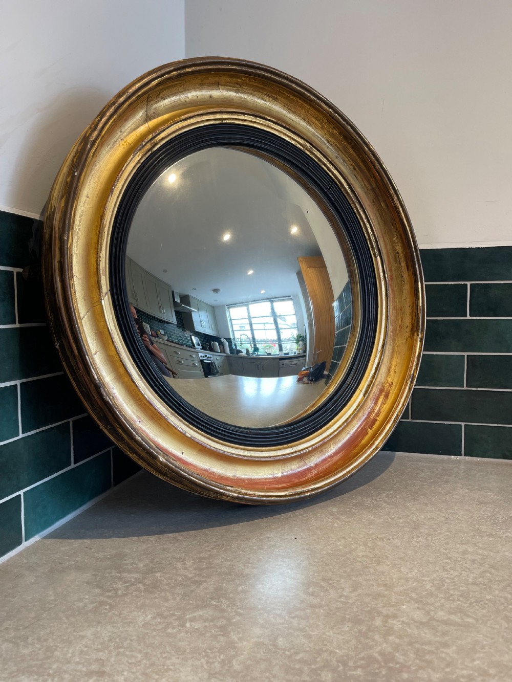 Early Nineteenth century convex mirror 