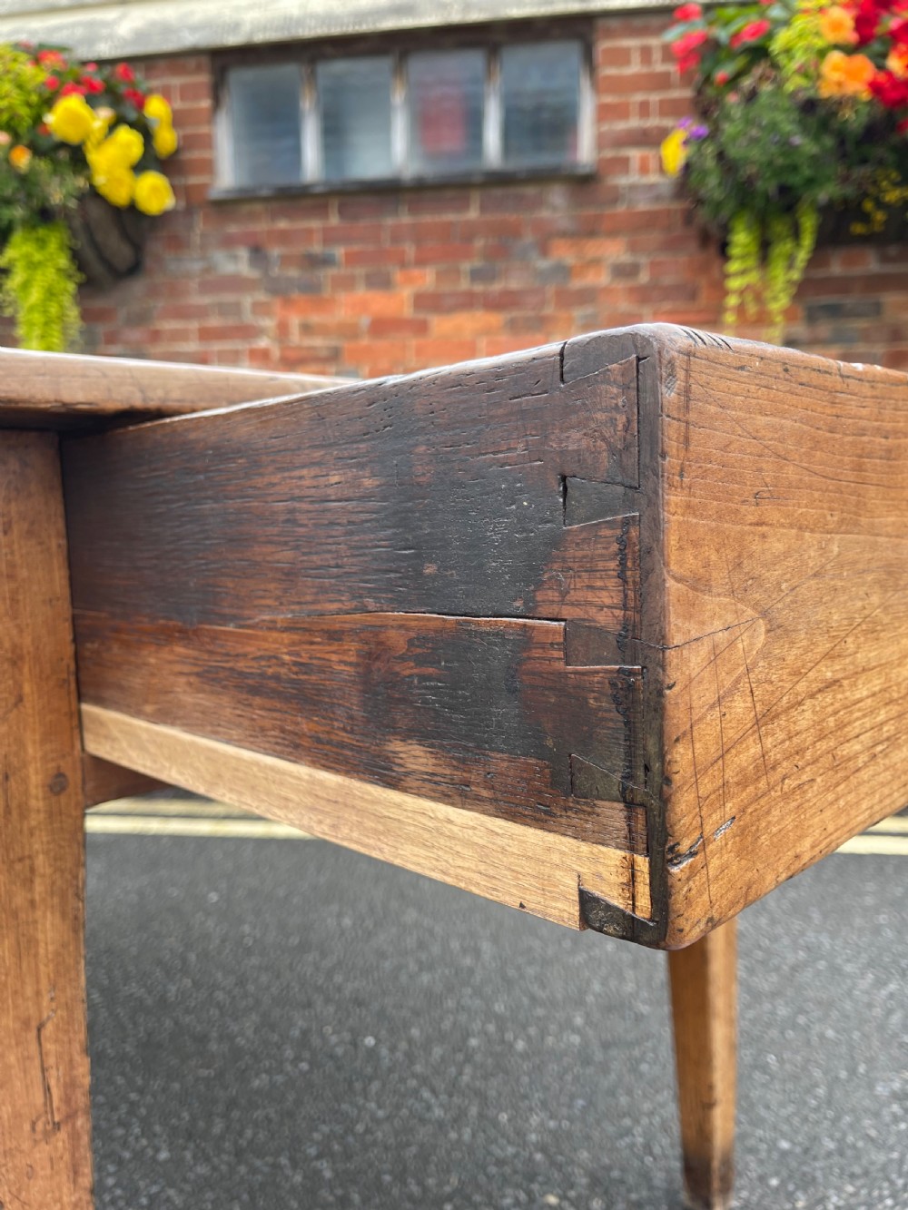 French cherrywood table  View VI