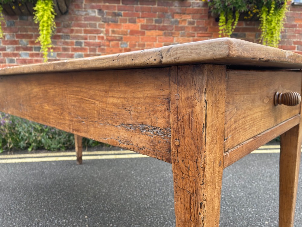 French cherrywood table  View VII