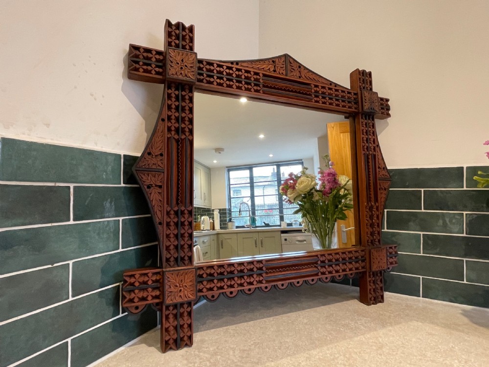 Folksy mirror 